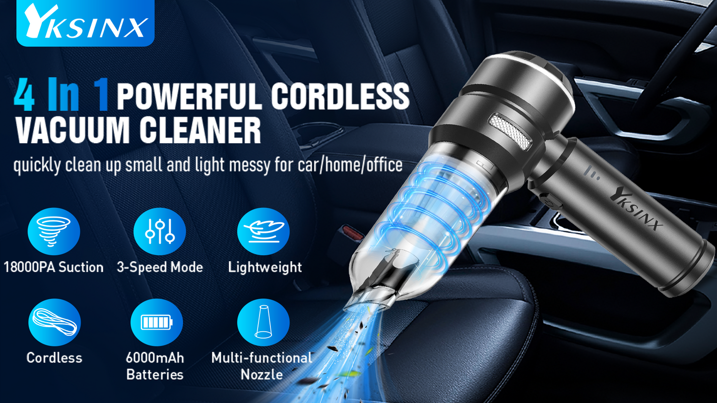 4 in 1 Portable Mini Vacuum Cleaner