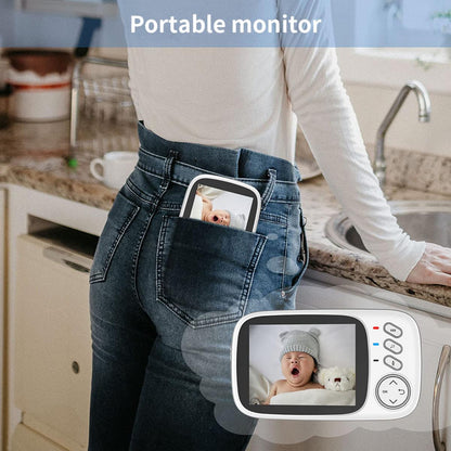 REMACUSUS Baby Monitor Camera Video Xf-808 (VB60) Night Vision