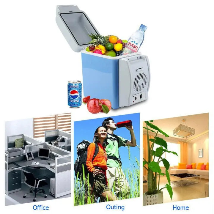 6L Mini Car Refrigerators Fridge 2 in 1 Cooler Warmer Icebox