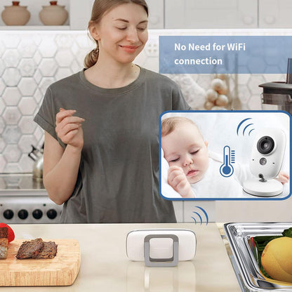 REMACUSUS Baby Monitor Camera Video Xf-808 (VB60) Night Vision