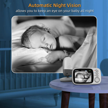 REMACUSUS Baby Monitor Camera Video Xf-808 (VB60) Night Vision