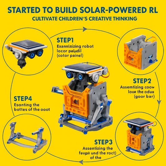 STEM+13-in-1 Education Solar Power Robots Toys for Boys Age 8-12