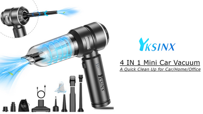 4 in 1 Portable Mini Vacuum Cleaner
