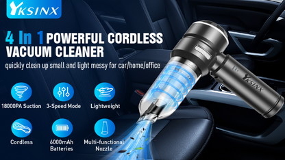 4 in 1 Portable Mini Vacuum Cleaner